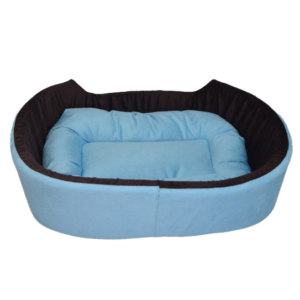 Simple Dog Bed - Skyblue Black